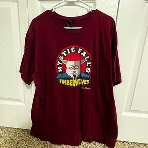 Mystic Falls High Maroon T-Shirt